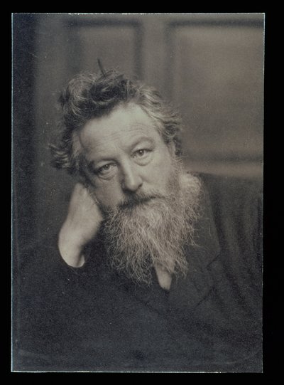 Portrait Photograph of William Morris by Unbekannt Unbekannt